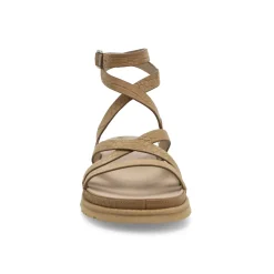 UGG Golden Gaze Embossed Ankle Wrap Women Mustard Seed