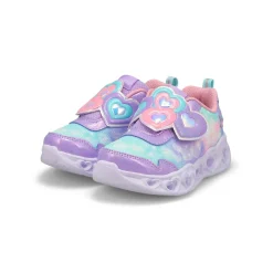 Skechers Heart Lights Baby and Toddlers Lavender/Light Pink New