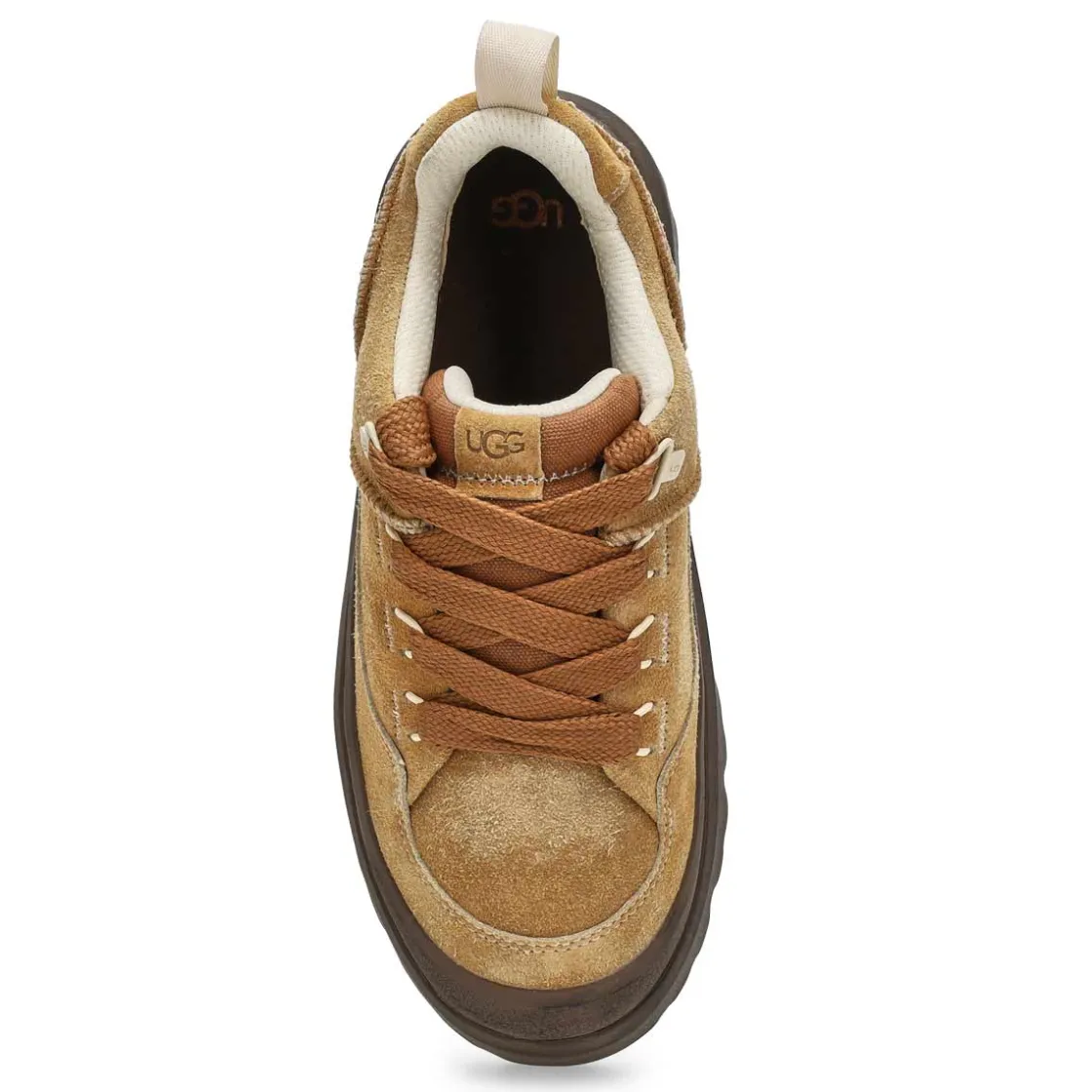 UGG Heritage Utility Sneaker Knoll Men Chestnut/Dark Earth Clearance