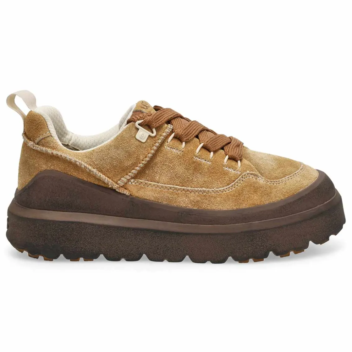 UGG Heritage Utility Sneaker Knoll Men Chestnut/Dark Earth Clearance