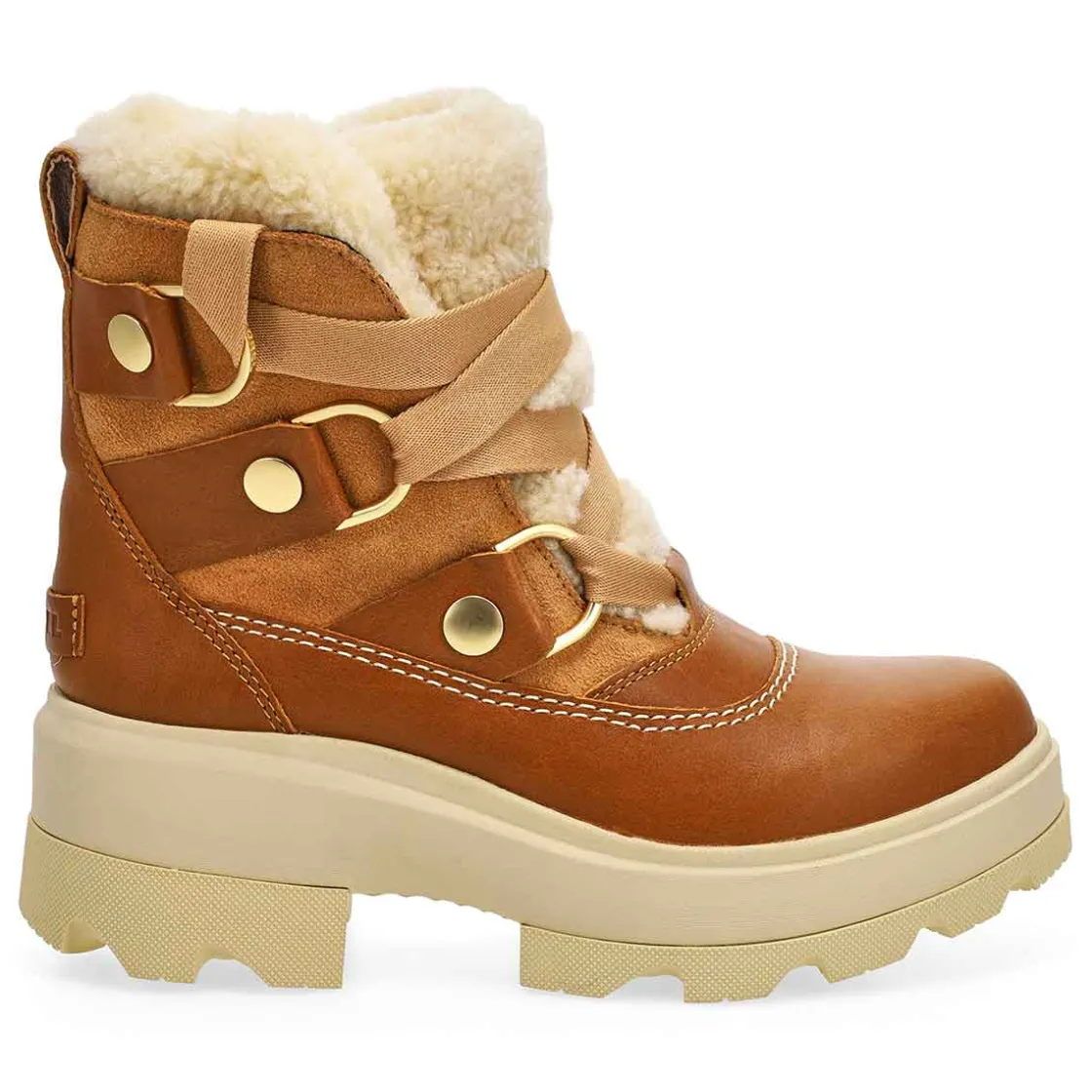 Sorel Joan Frwd Cozy Women Tawny Buff/Honey/White Sale
