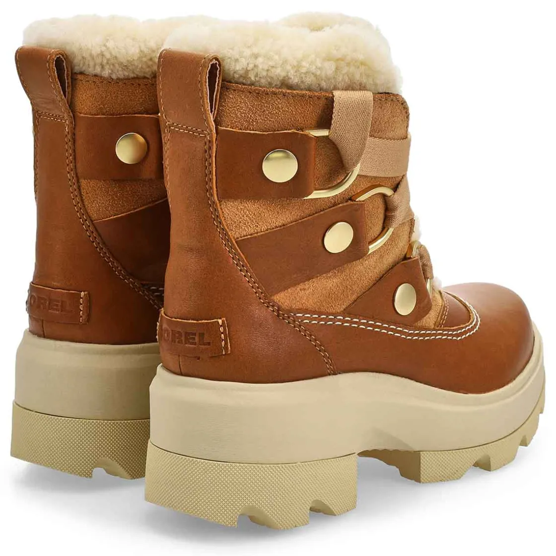 Sorel Joan Frwd Cozy Women Tawny Buff/Honey/White Sale