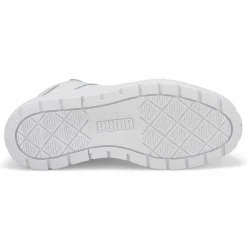 Puma Karmen II Idol Mid Women White/White/SIlver Hot
