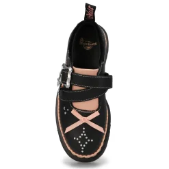 Dr Martens Kemsley Women Black/Powder Pink Hot