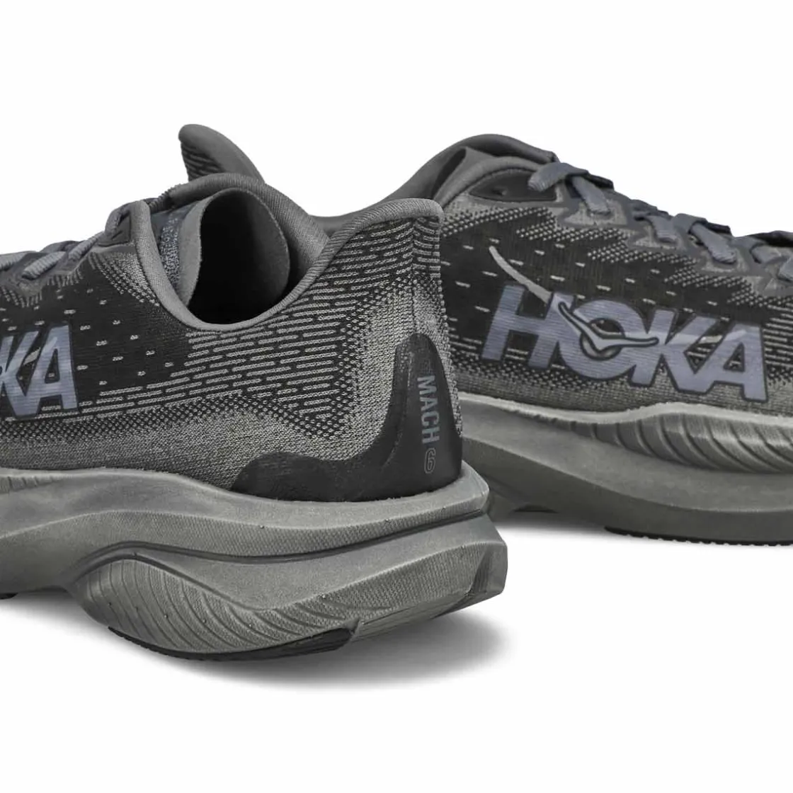 HOKA Mach 6 LA Men Black/Black Clearance