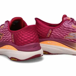 Skechers Max Cushioning Pro Women Raspberry/Orange Outlet