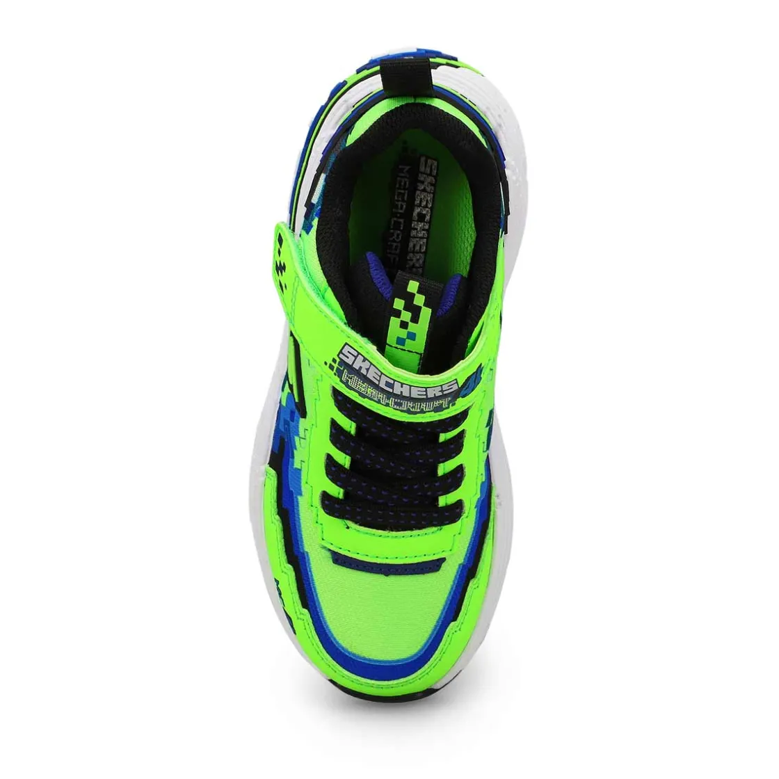 Skechers Mega Craft 4K Boys Lime/Black Discount