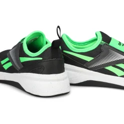 Reebok Nano Play Slip-On Kids Grey/Black/Solar Lime Clearance