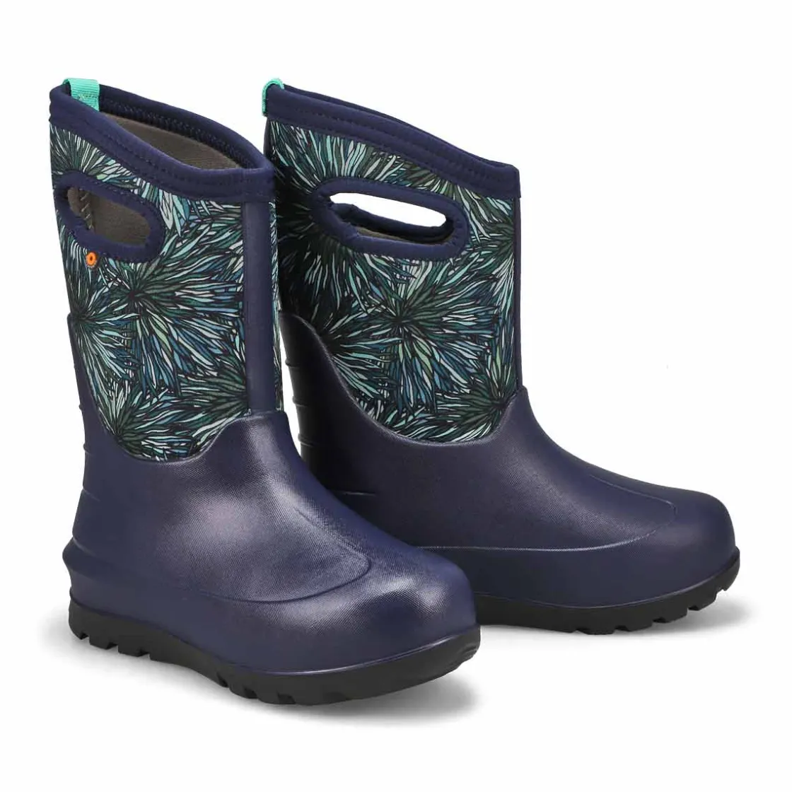 Bogs Neo-Classic Firework Floral Girls Navy/Multi Online