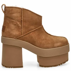 UGG New Heights Platform Mini Women Chestnut New