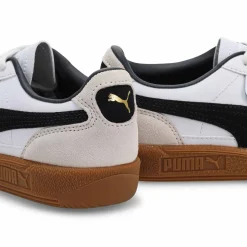 Puma Palermo Kids Puma White/Vapor Gray/Gum Outlet