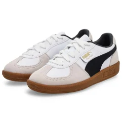 Puma Palermo Kids Puma White/Vapor Gray/Gum Outlet