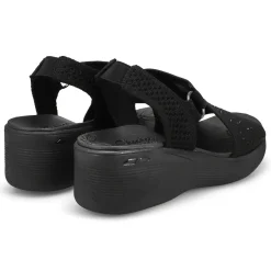 Skechers Pier-Lite Circle Back Women Black/Black Clearance
