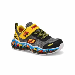 Skechers Play Scene Baby and Toddlers Black/Yellow Sale