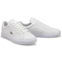 Lacoste Powercourt 2.0 Leather Women White/Gold