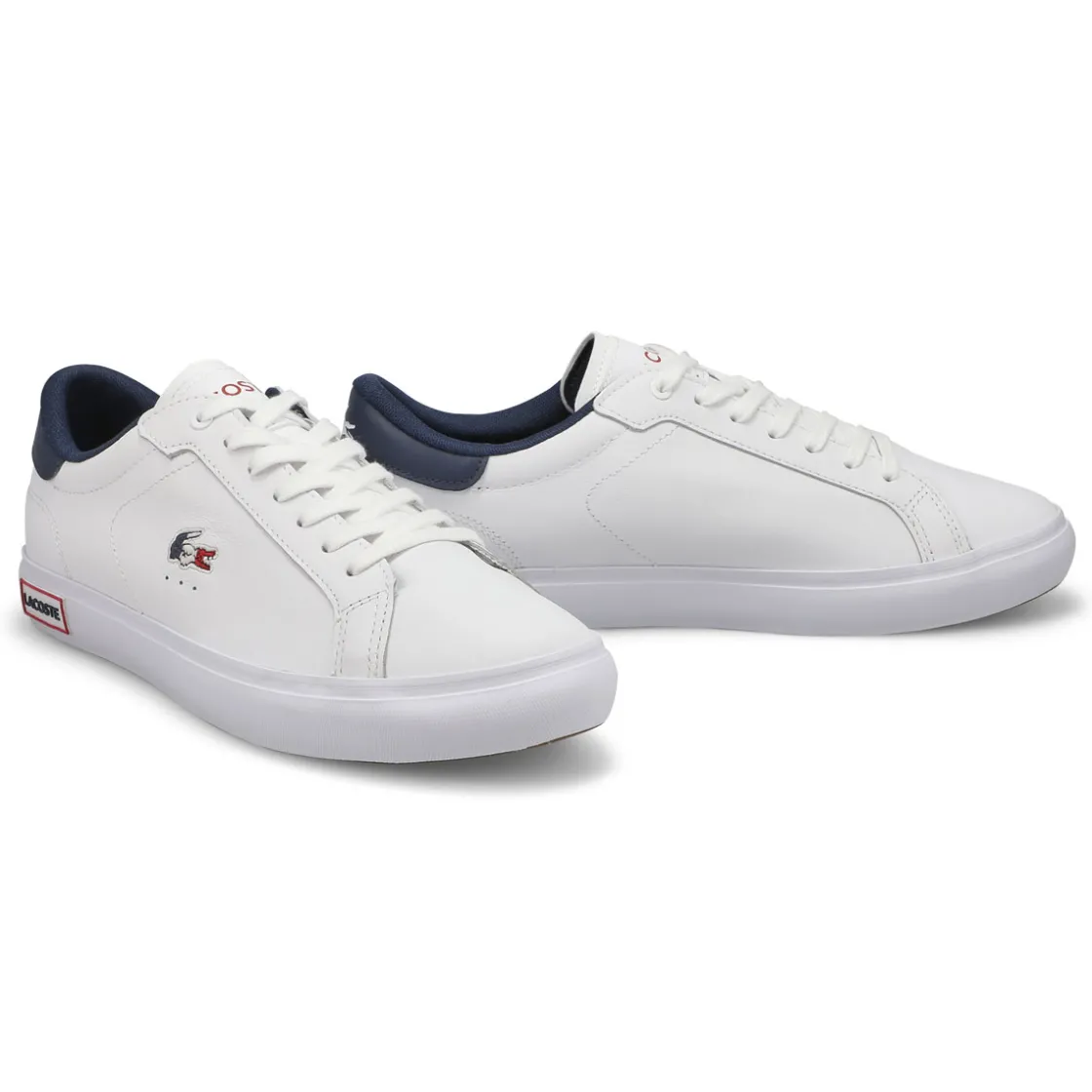 Lacoste Powercourt Leather Men Outlet