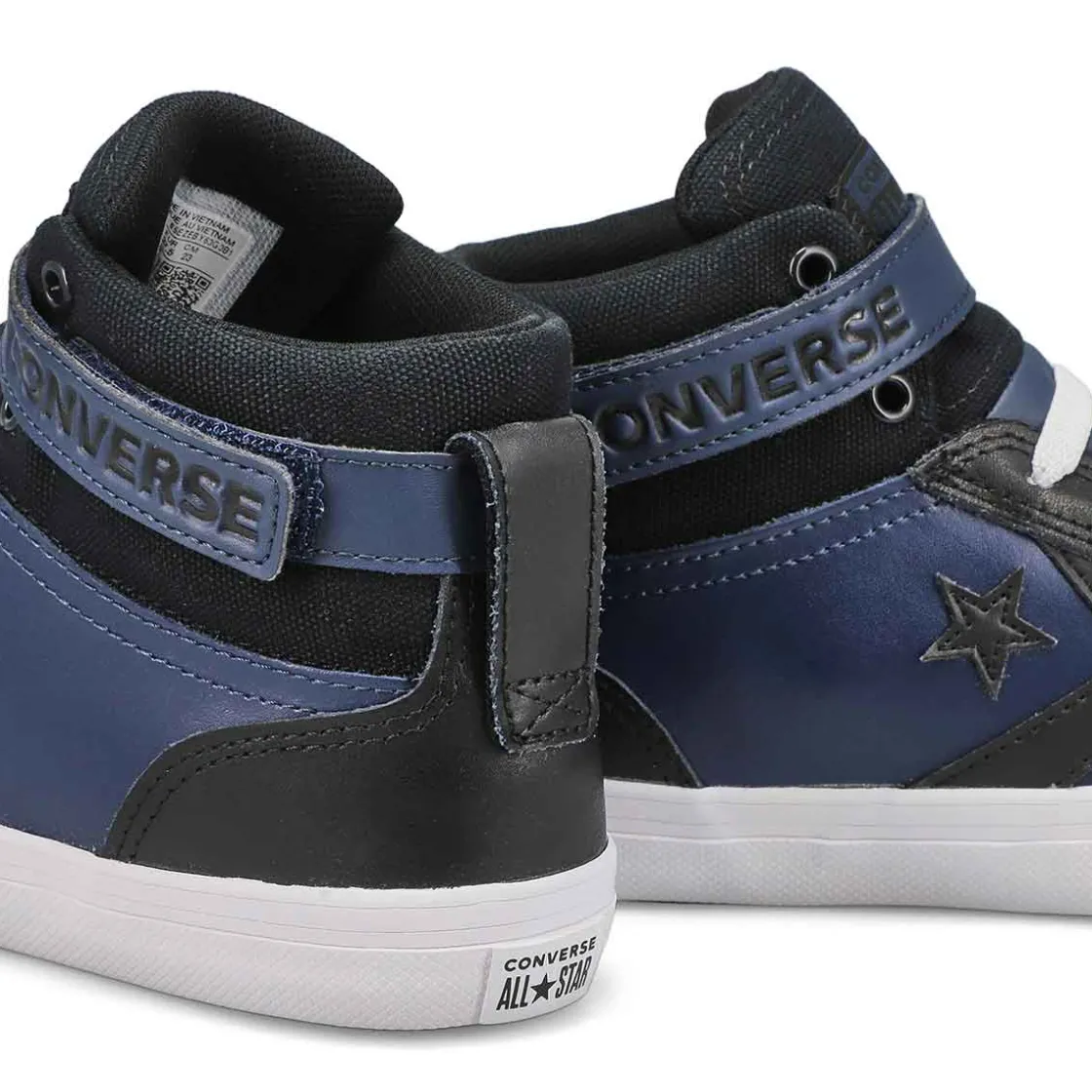 Converse Pro Blaze Strap Boys Navy/Black/White Sale