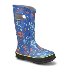 Bogs Rainboot Dragons Boys Blue Multi Sale