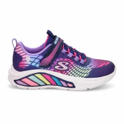 Skechers Rainbow Cruisers - Rainbow Reflection Girls Navy/Multi Discount