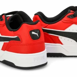 Puma Rebound Break Low Boys Red/Black/White Hot