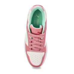 Puma Rebound Femme Girls White/Mint Melt/Poised Pink Online