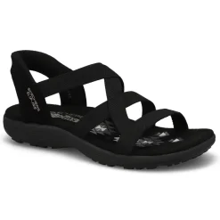 Skechers Reggae Slim Slip-Ins Women Black/Black