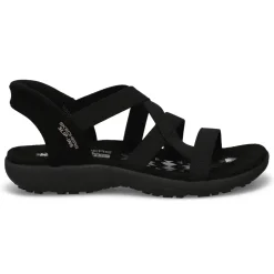 Skechers Reggae Slim Slip-Ins Women Black/Black