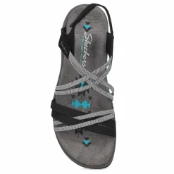 Skechers Reggae Slim Takes Two Women Black/Charcoal Online