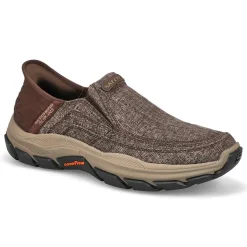 Skechers Respected Garville Men Dark Brown Hot
