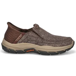 Skechers Respected Garville Men Dark Brown Hot