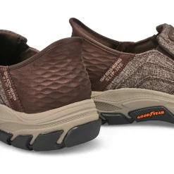 Skechers Respected Garville Men Dark Brown Hot