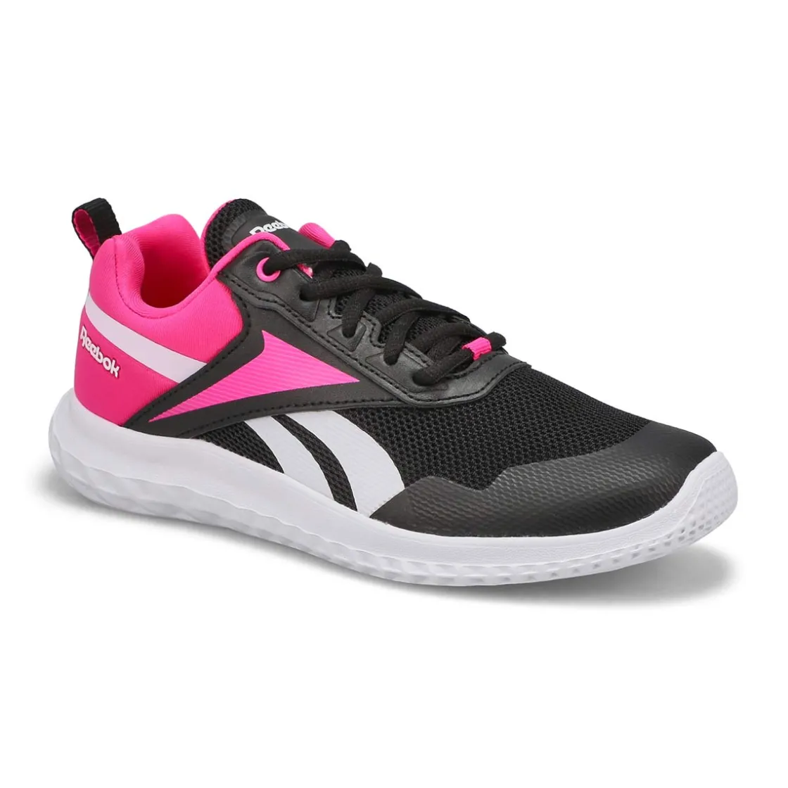 Reebok Rush Runner 5 Girls Black/Pink Sale