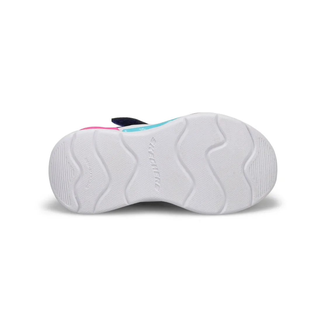 Skechers S Lights Wavy Beams Baby and Toddlers Navy/Multi Sale