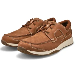 Clarks Sailview Lace Men Light Tan New