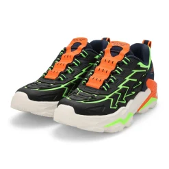 Skechers Skech-Bots 2.0 Boys Black/Lime Green Sale