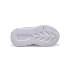 Skechers Meteor-Lights Baby and Toddlers Navy/Orange Sale