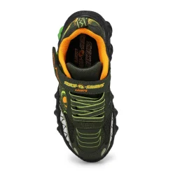 Skechers Skech-O-Saurus Lights 2.0 Boys Olive Hot