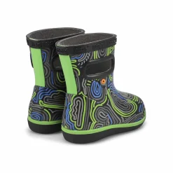 Bogs Skipper II Cloud Geo Baby and Toddlers Black/Multi New