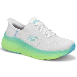 Skechers Slip-Ins Max Cushioning Elite 2.0 Women White/Blue Best