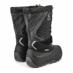 Kamik Snowfall P 2 Boys Black/Charcoal Outlet