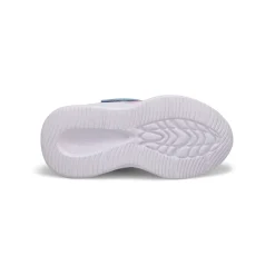 Skechers Sola Glow Baby and Toddlers Grey/Light Pink Online