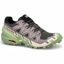 Salomon Speedcross 6 Women Castlerock/ Vanilla Ice/ Smoke Green Outlet