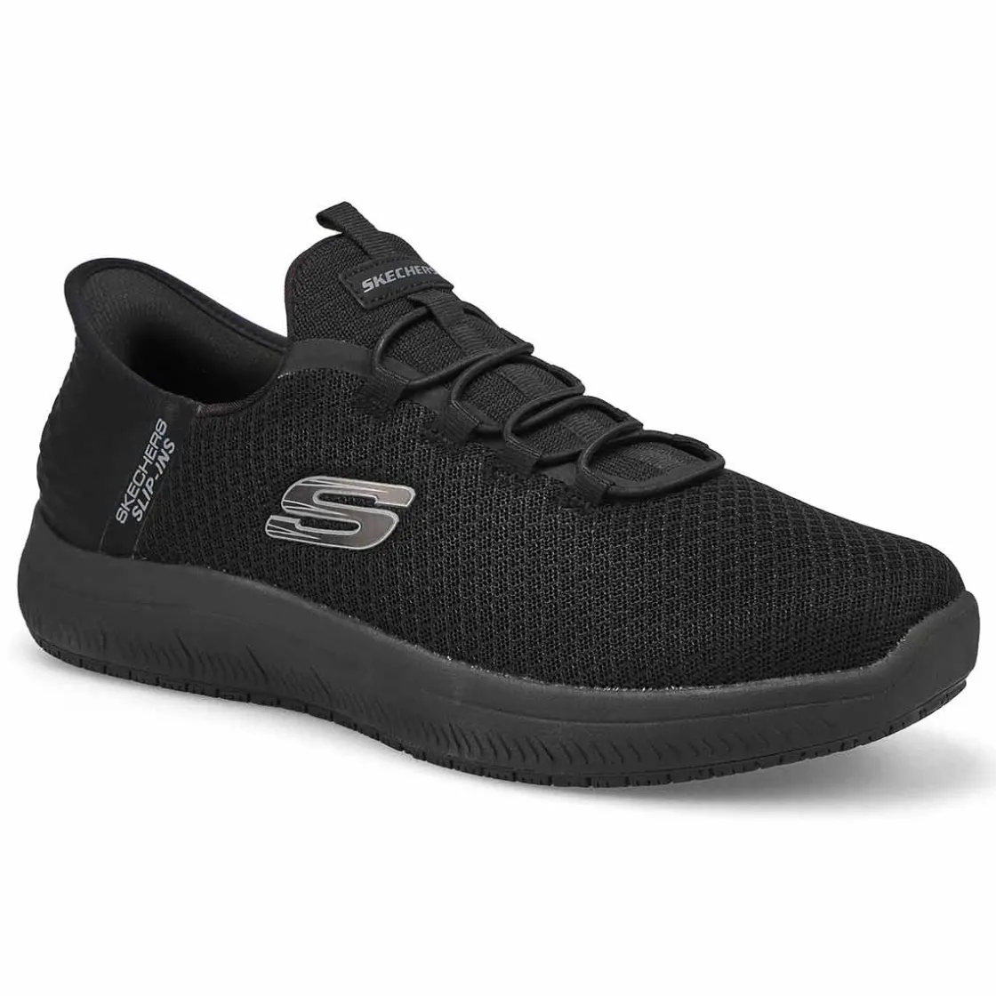 Skechers Work Summits Men Black Clearance