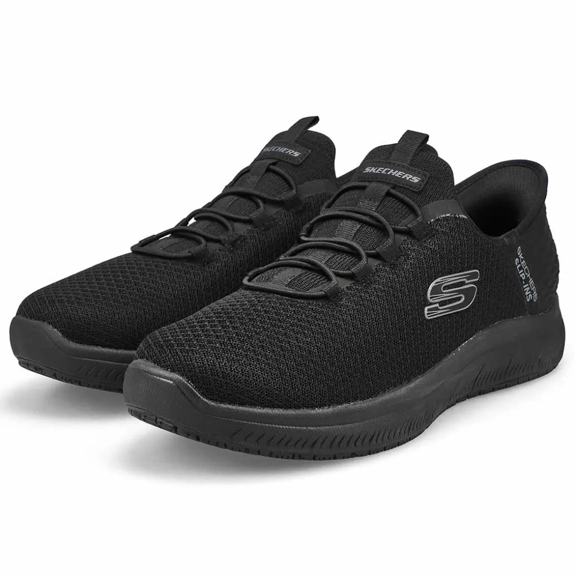 Skechers Work Summits Men Black Clearance