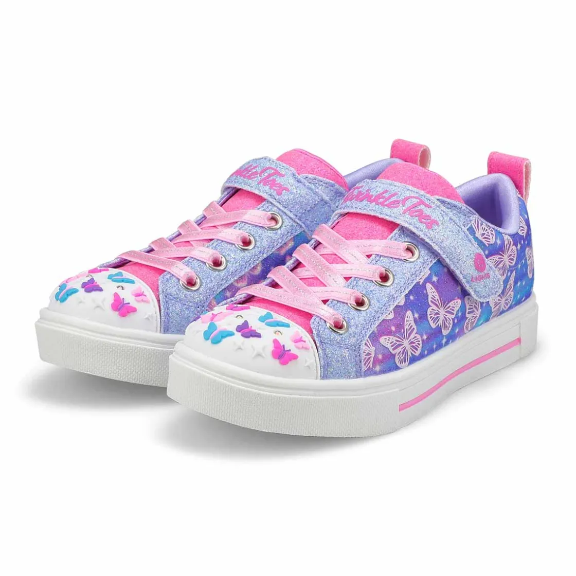Skechers Twinkle Sparks Girls Lavender/Multi Online