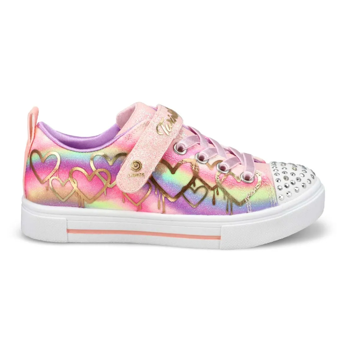 Skechers Twinkle Sparks - Ombre Love Girls Sale