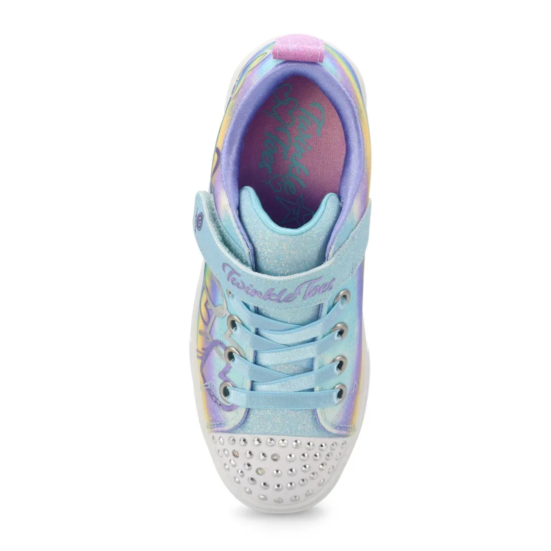 Skechers Twinkle Sparks - Ombre Love Girls Sale