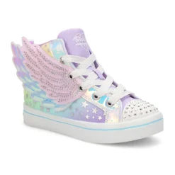 Skechers Twinkle Toes Twi-Lights 2.0 Dreamy Wings Girls Lavender/Multi