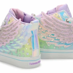 Skechers Twinkle Toes Twi-Lights 2.0 Dreamy Wings Girls Lavender/Multi