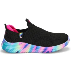 Skechers Ultra Flex 3.0 - Blissful Bay Girls Black/Multi New